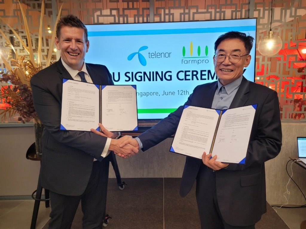 Farmpro MOU Telenor IoT