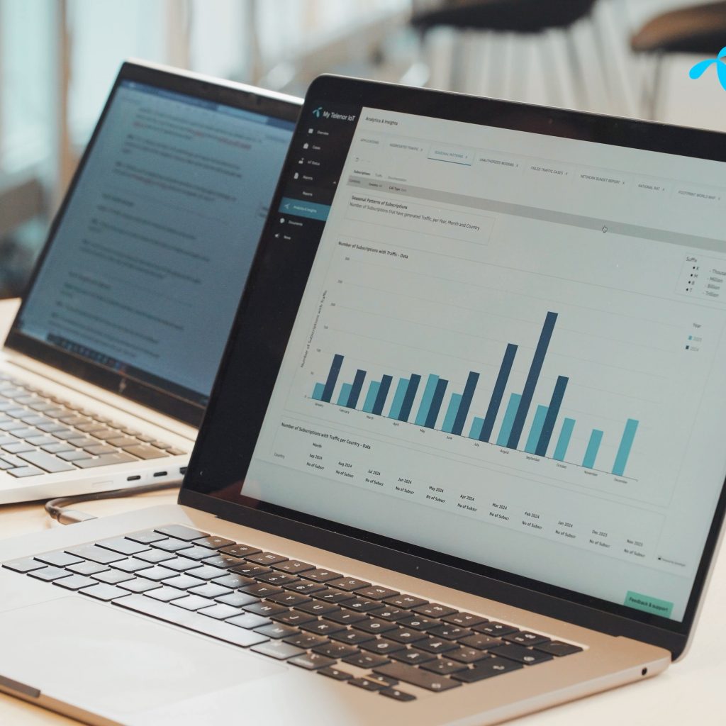 Telenor IoT Analytics and insights push-image